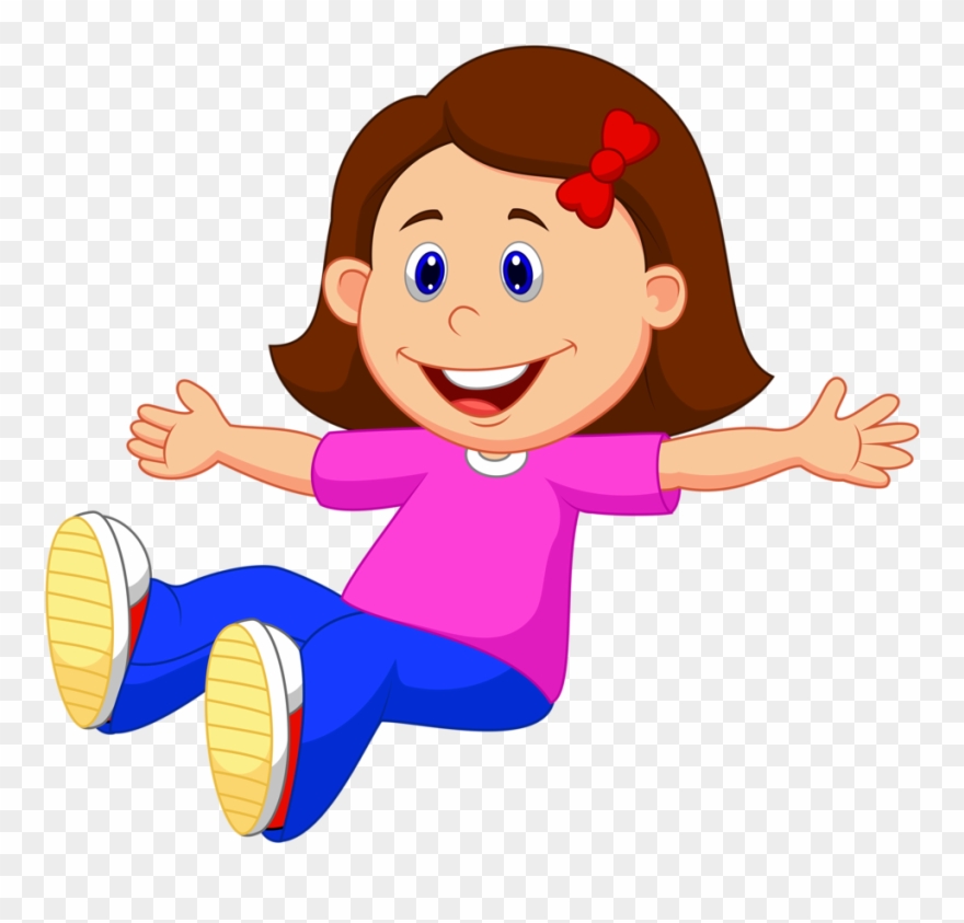 Bonecas & Meninas - Happy Girl Clipart Png Transparent Png