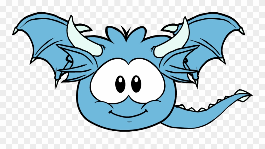 Dragon Sprite Png - Club Penguin Puffle Dragon Clipart