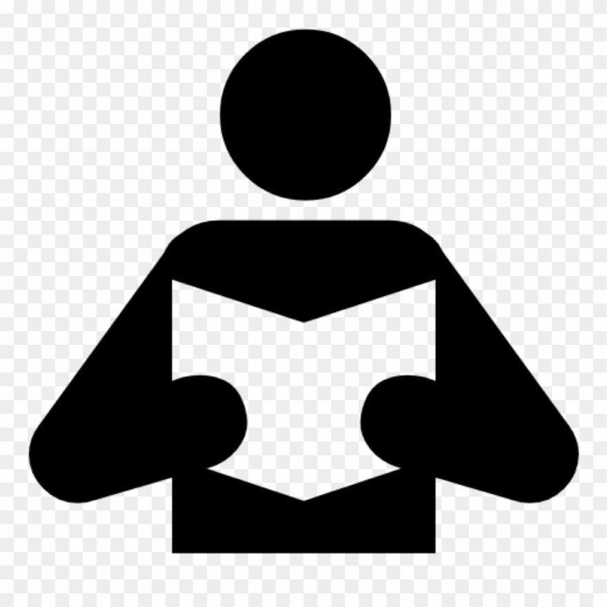 What We Do Bluegrass - Person Reading Icon Clipart