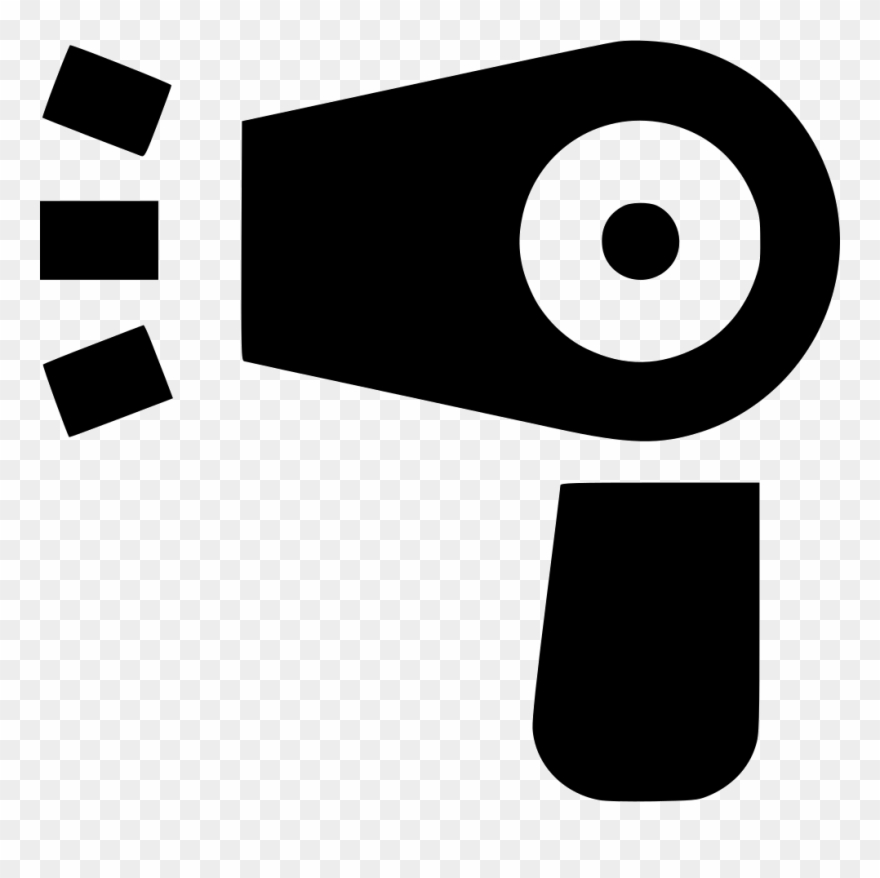 Hair Dryer Comments - Circle Clipart