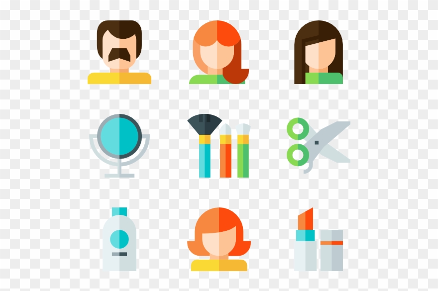 Hairdressing And Esthetics - Hairdresser Clipart