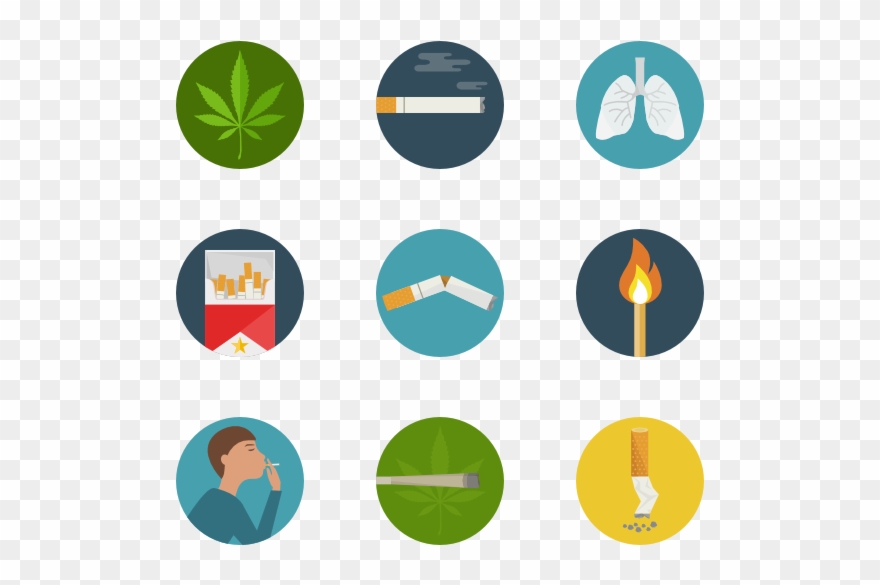 Cigarettes Vector Flat Clipart Library - Paper Vector Icon - Png Download