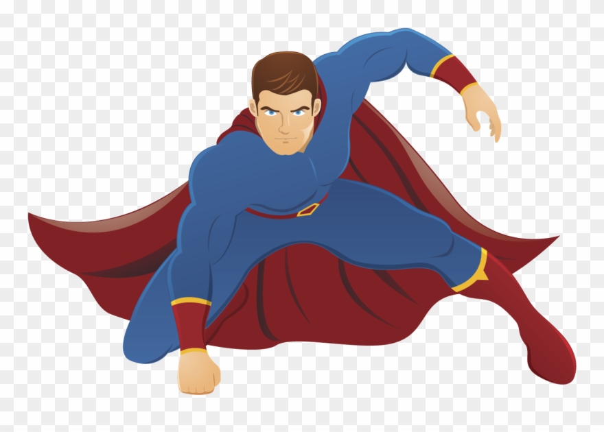 Good Guy Clipart - Superhero - Png Download
