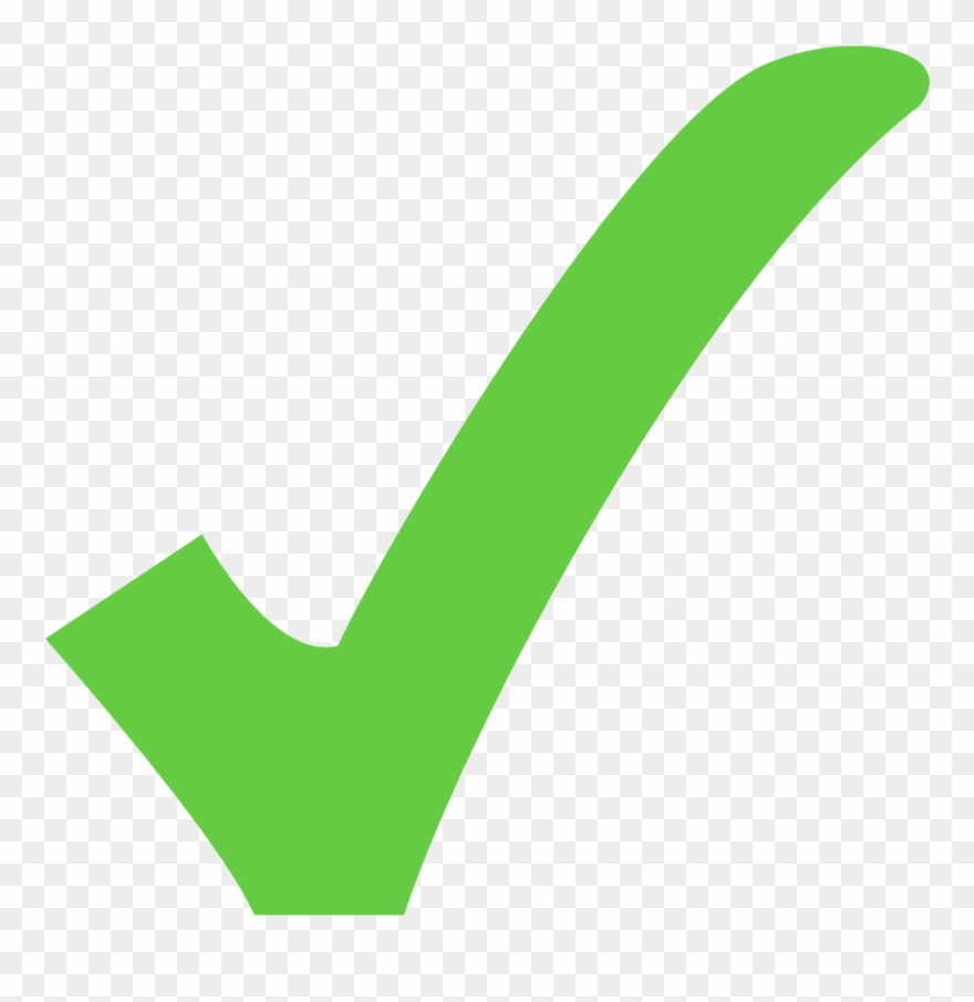 Light Green Check - Green Check Clipart