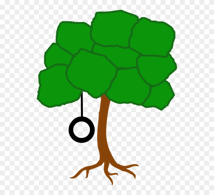 Swing Clipart Tree Swing - Tree Swing Clipart - Png Download
