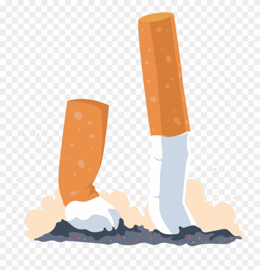 Cigarette Clipart Tobacco Product - Cigarette Illustration Png Transparent Png