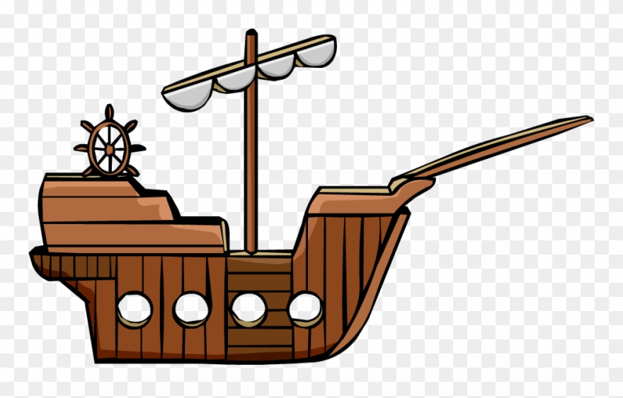 Pirate Ship - Pirateship Png Clipart