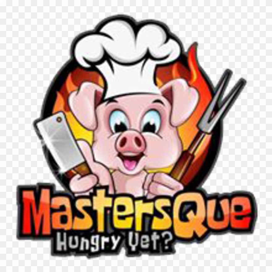Hungry Clipart Bbq Restaurant - Mastersque - Png Download