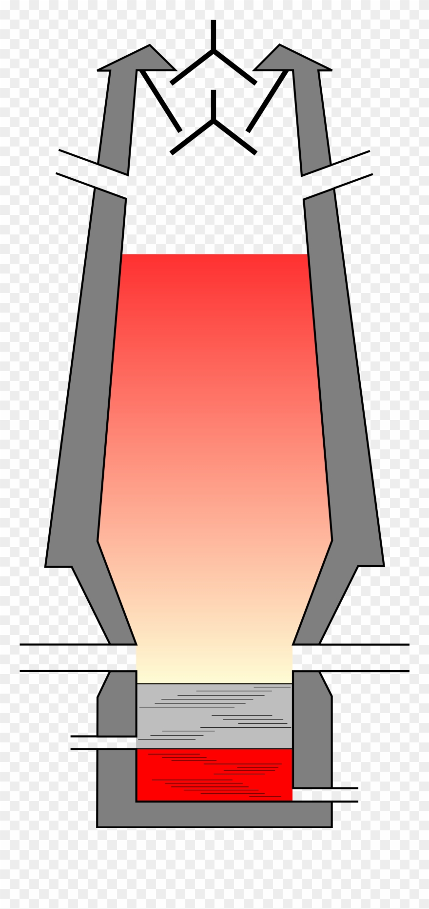 Open - Blast Furnace To Label Clipart