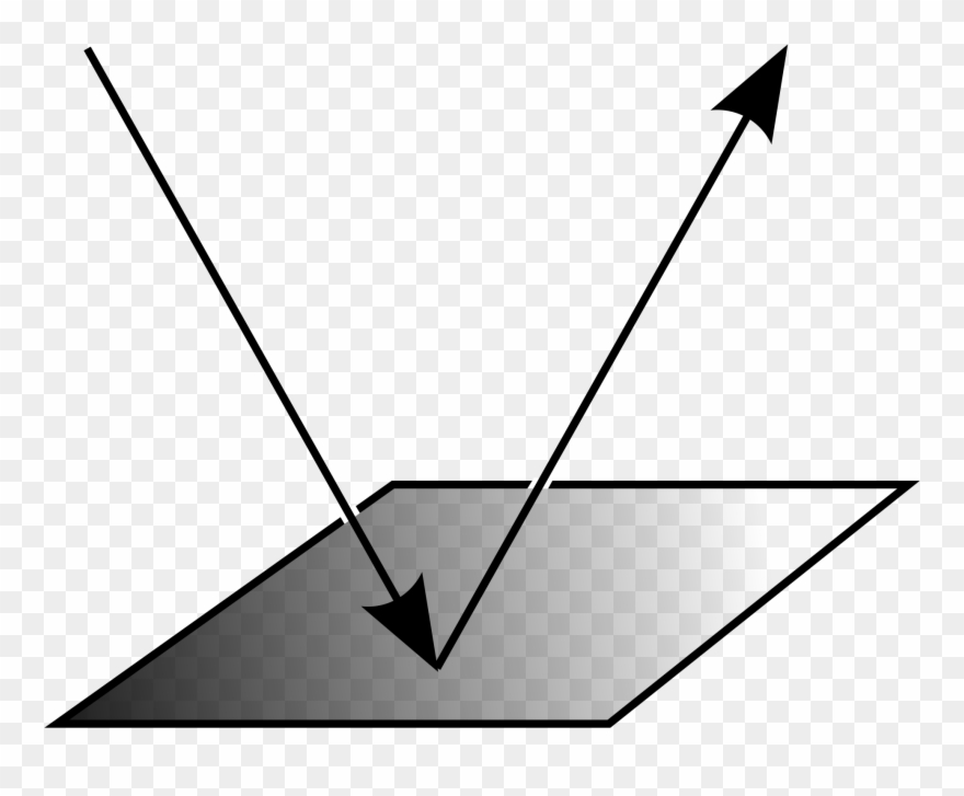 Open - Reflection Of Light Black And White Clipart