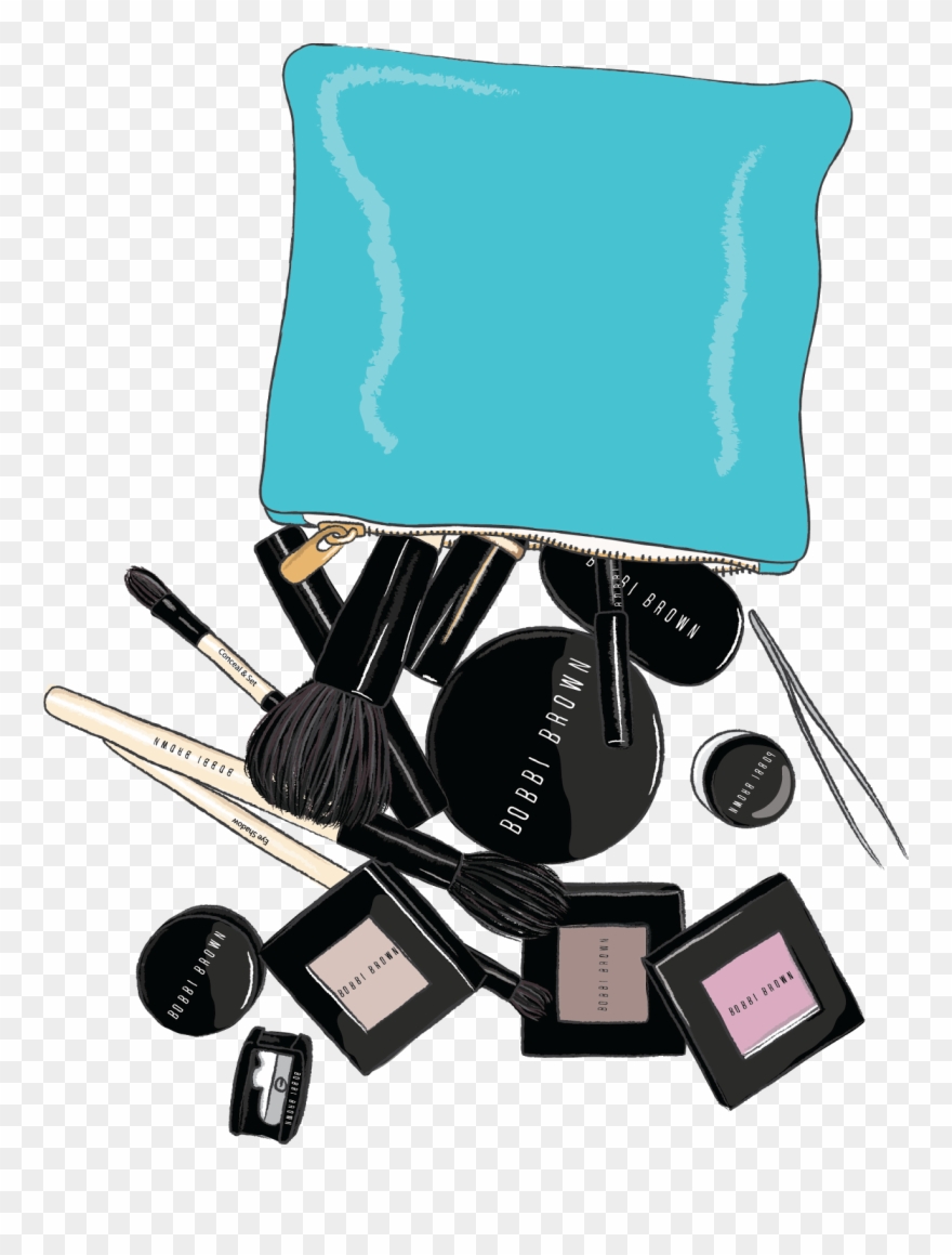 Bobbi Brown Make Up Illustration - Makeup Illustration Png Clipart