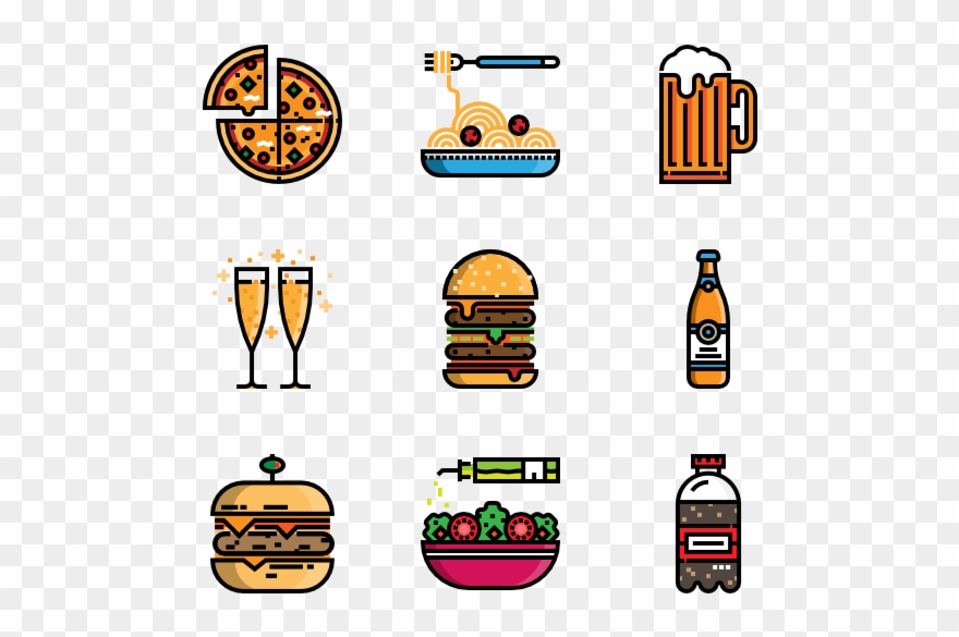 Food And Restaurant - Free D Sprites Food Clipart