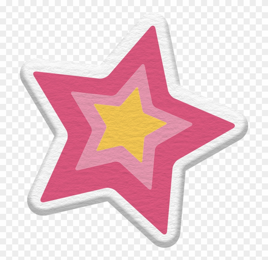 Photo By @daniellemoraesfalcao - Stars Pink Printable Clipart