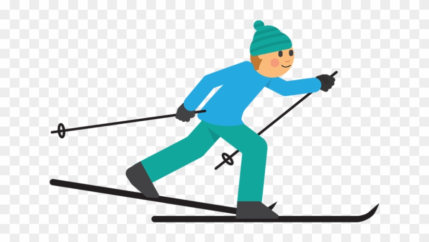 Cross-country Skiing - Ski Clipart
