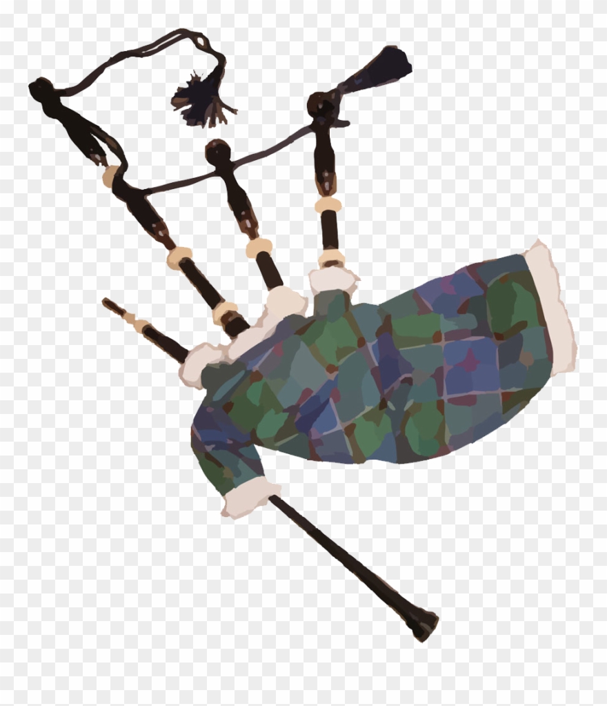 Bagpipes Great Highland - Highland Bagpipes Clipart
