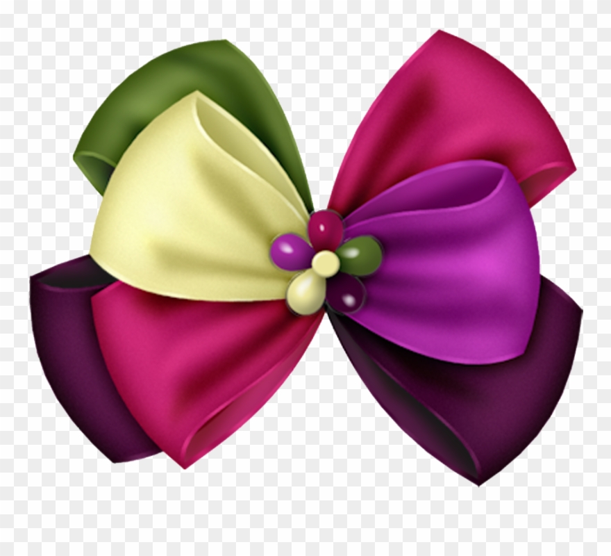 Resultado De Imagen De Lazos Candy Cards, Ribbon Art, - Moño De Colores Png Clipart
