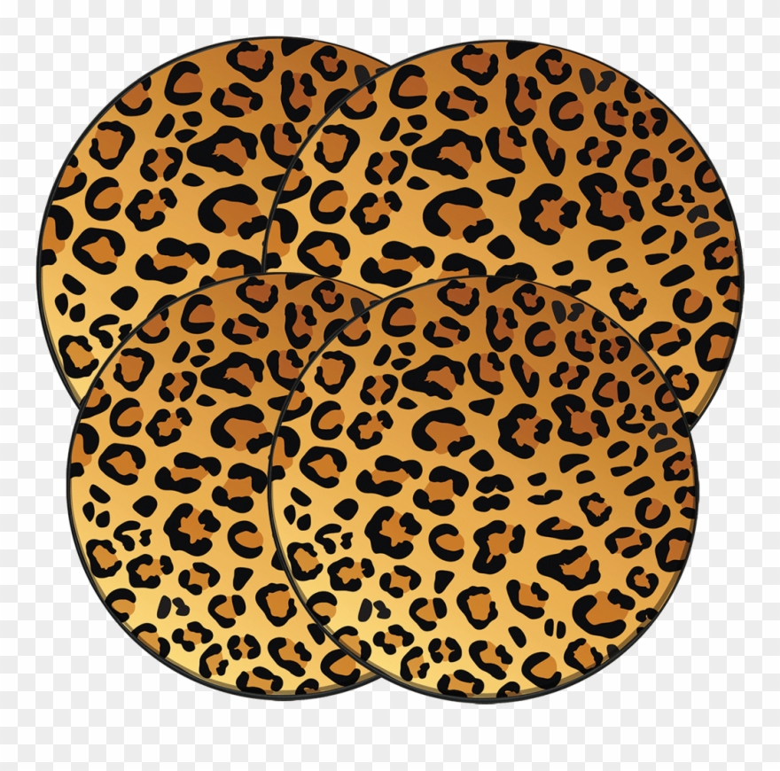5070 Burner Kover In The Wild Leopard 4 Pack V=1485091025 - Range Kleen 5070 Burner Kovers Round Clipart