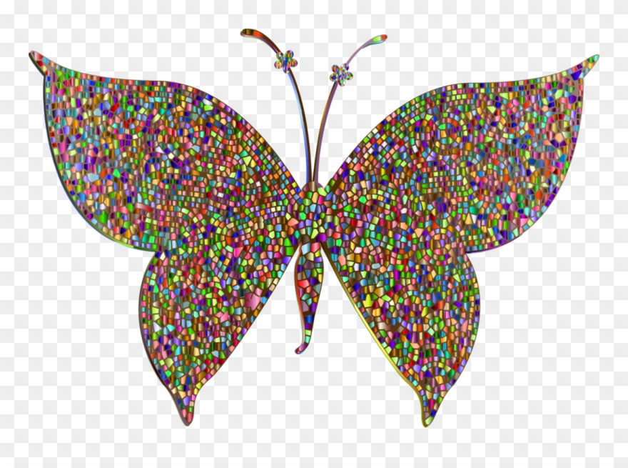 Butterfly Moth Insect Color Computer Icons - Turquoise Butterfly Png Hd Clipart