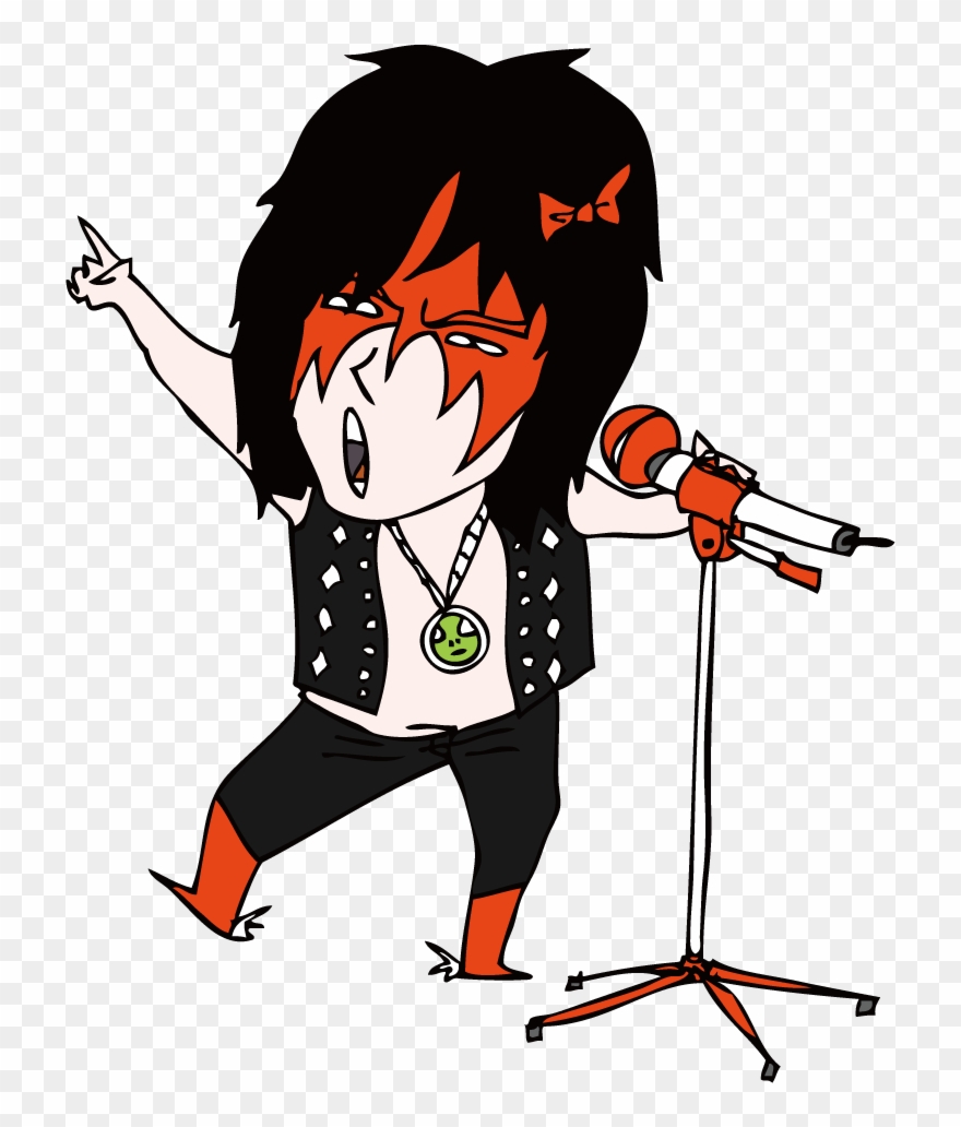 Singer Vector Rock - Rock Sing Clipart