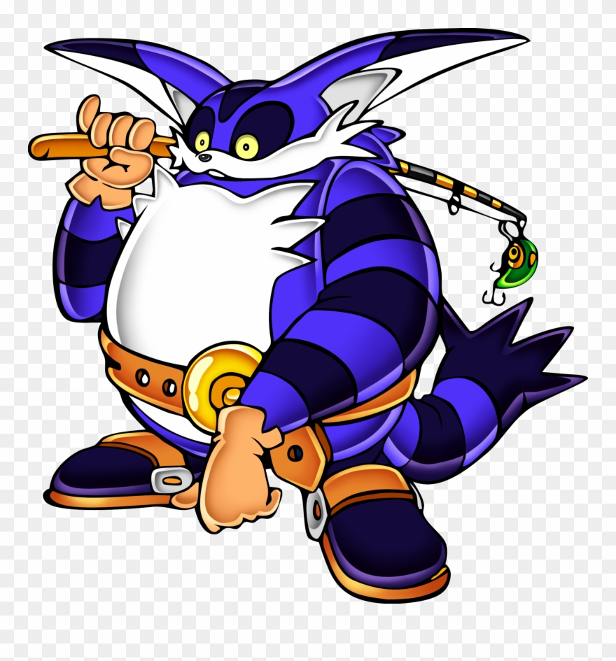 A Theme Song From The 1998 Dreamcast Game Sonic Adventure - Big The Cat Sonic Adventure Clipart