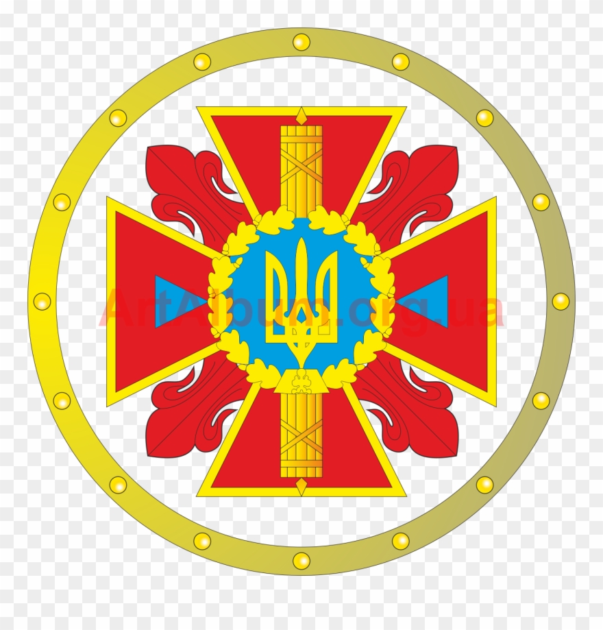 Clipart Emblem Of Ministry Of Emergency Situations - Мчс Украины - Png Download