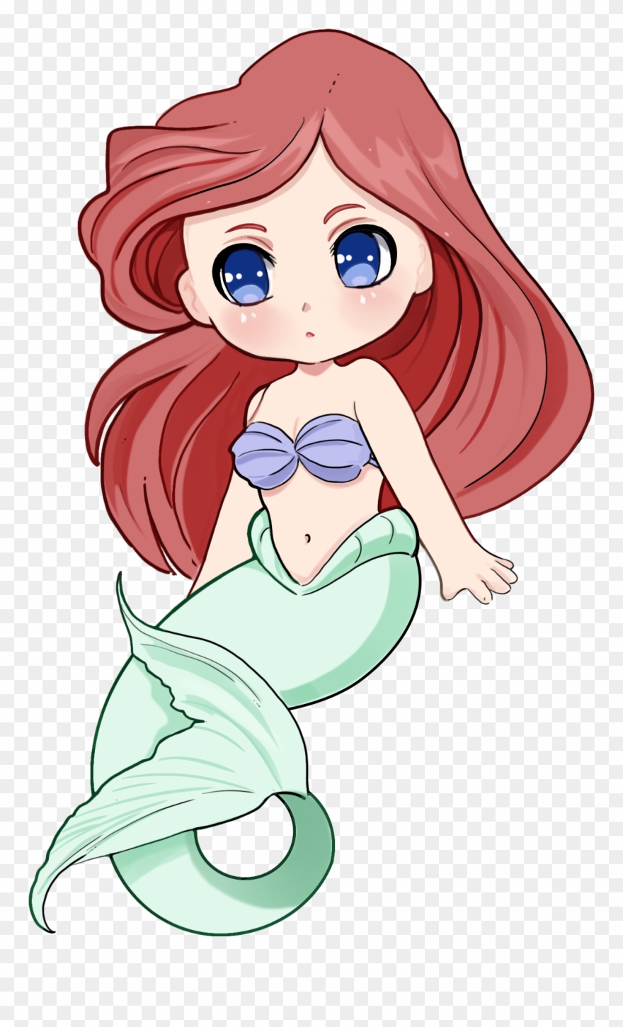 Ariel The Little Mermaid Disney Princess Clip Art By - Clip Art - Png Download