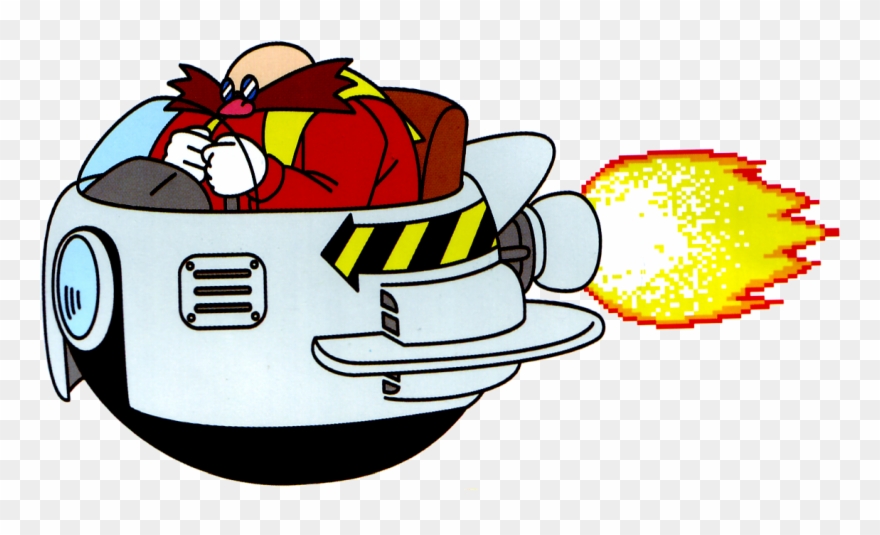Sonic The Hedgehog - Dr Robotnik Sonic 1 Clipart