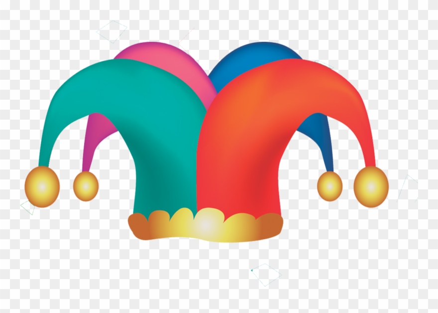 Clown Circus Hat Clip Art - Circus Hat Clipart - Png Download