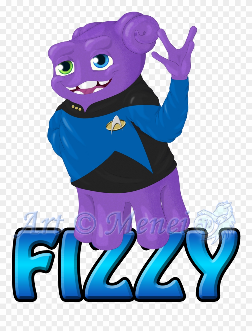 Star Trek Fizzy Badge - Cartoon Clipart