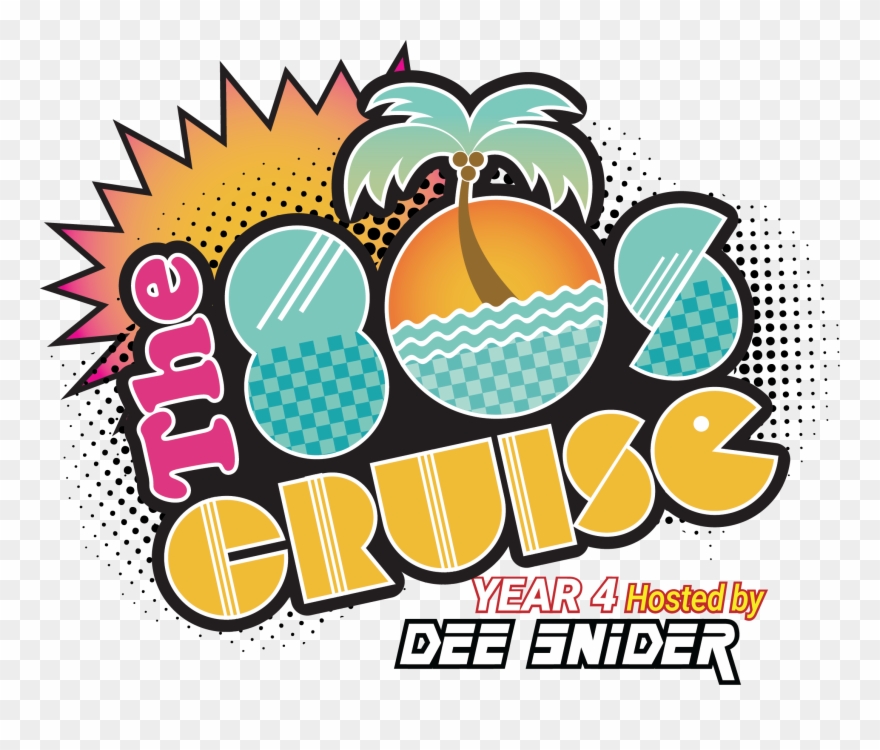 The 80s Cruise - 80s Cruise Logo Clipart