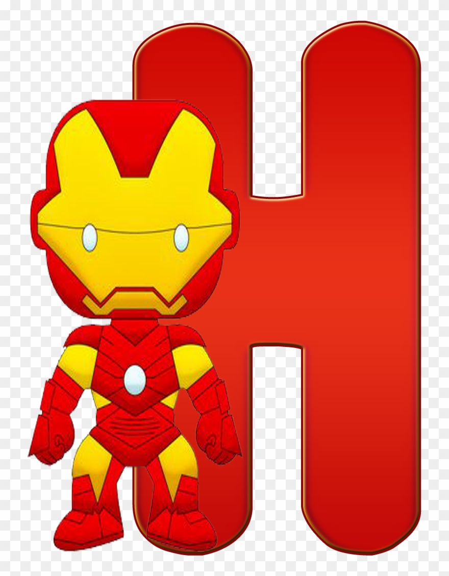 Letras De Iron Man Clipart