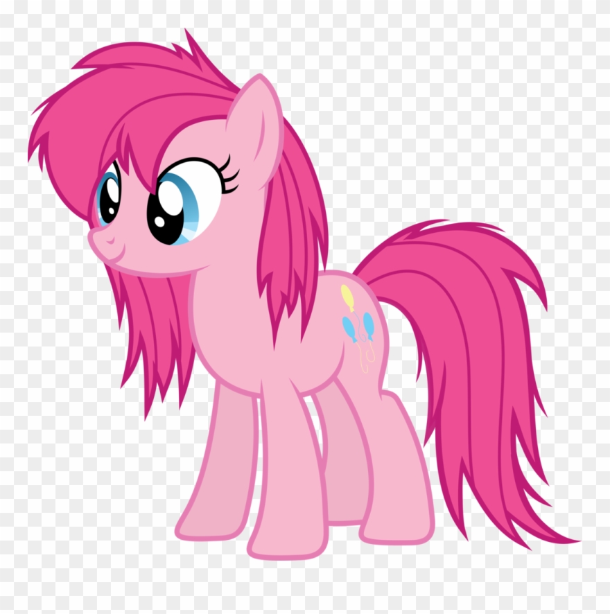 80's Vector Hair Clipart Library Library - Blonde My Little Pony - Png Download