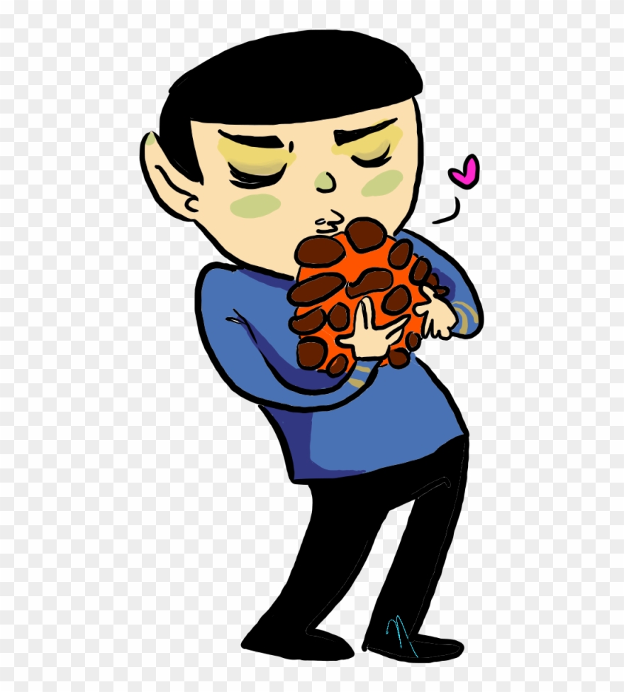 Chibi Spock And Tribbles Fanart By Fuqspace Star Trek - Cartoon Clipart