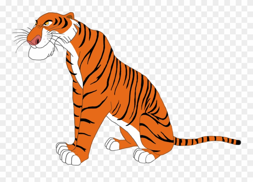 Shere Khan - Personagens Da Jangal Clipart