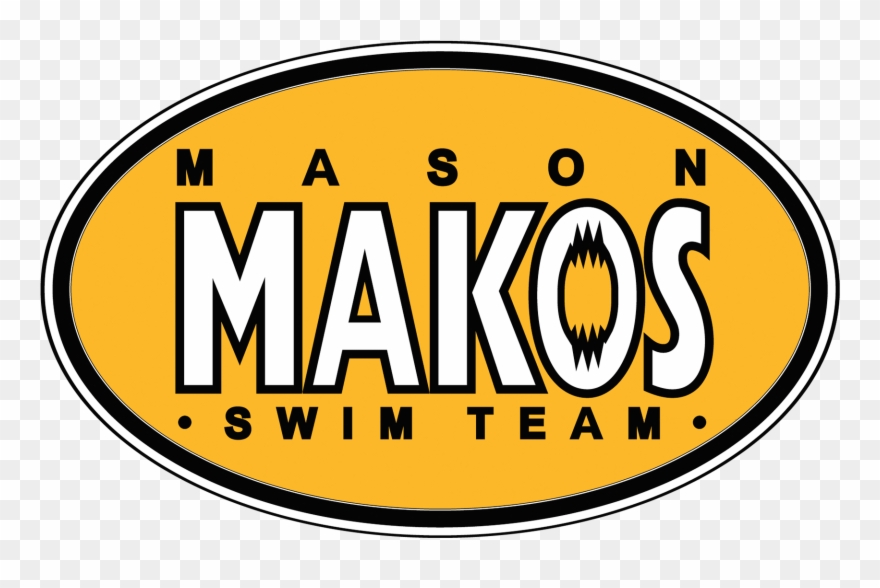 Mason Makos Swim Team, Heather Haddock, - Mason Makos Clipart