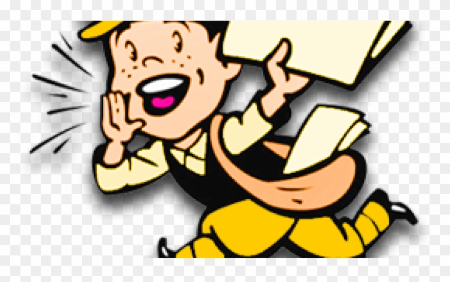 Extra Extra Read All About It Clip Art - Extra Extra Read All About It Cartoon - Png Download