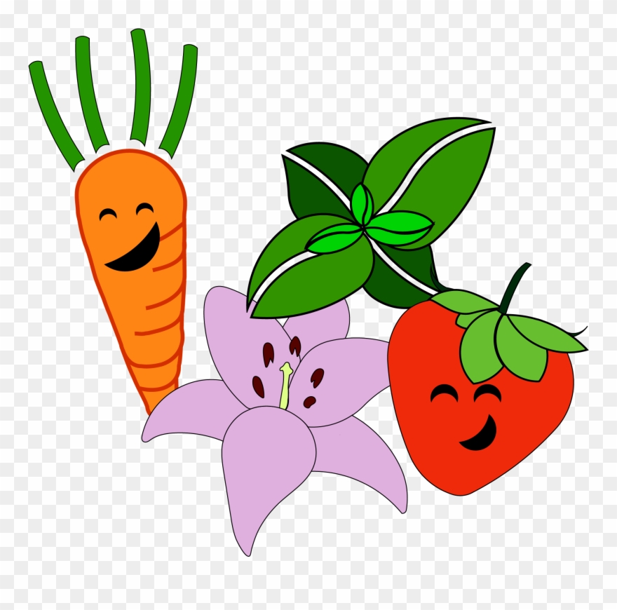 Banner Black And White Library Best Vegetable Fruits - Vegetable Clipart