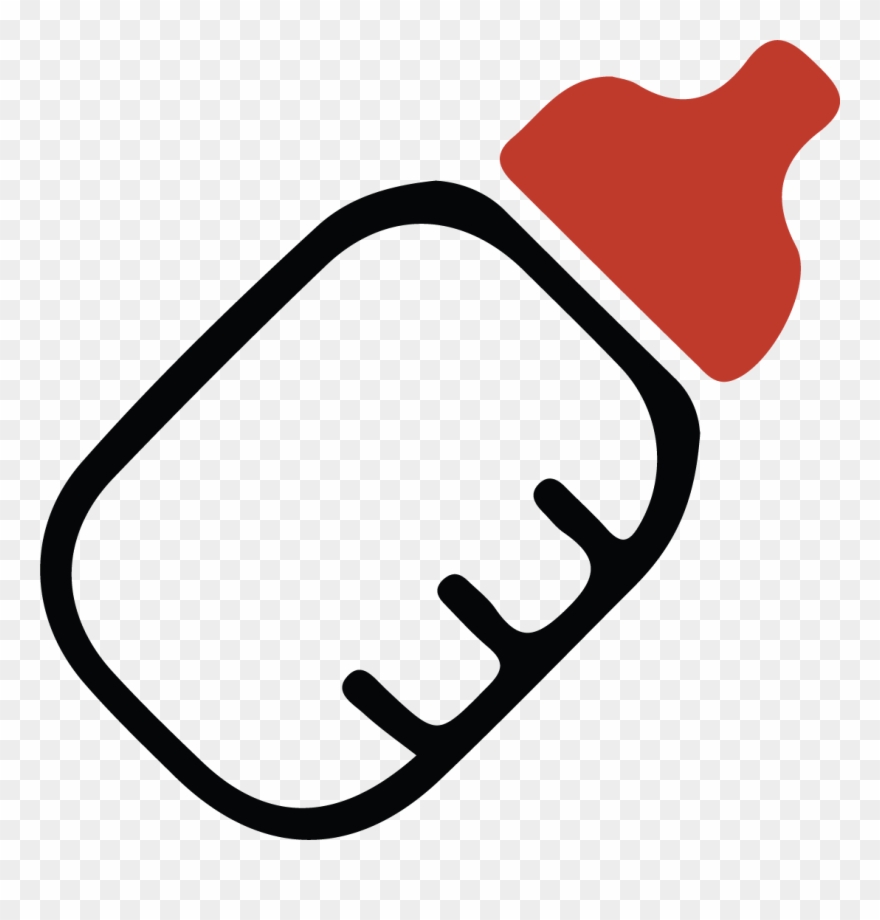 Breast Milk Management - Biberon Icono Png Clipart