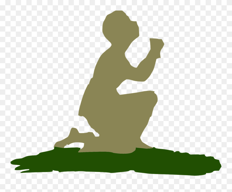 Praising God Cliparts - Praying To God Clipart - Png Download