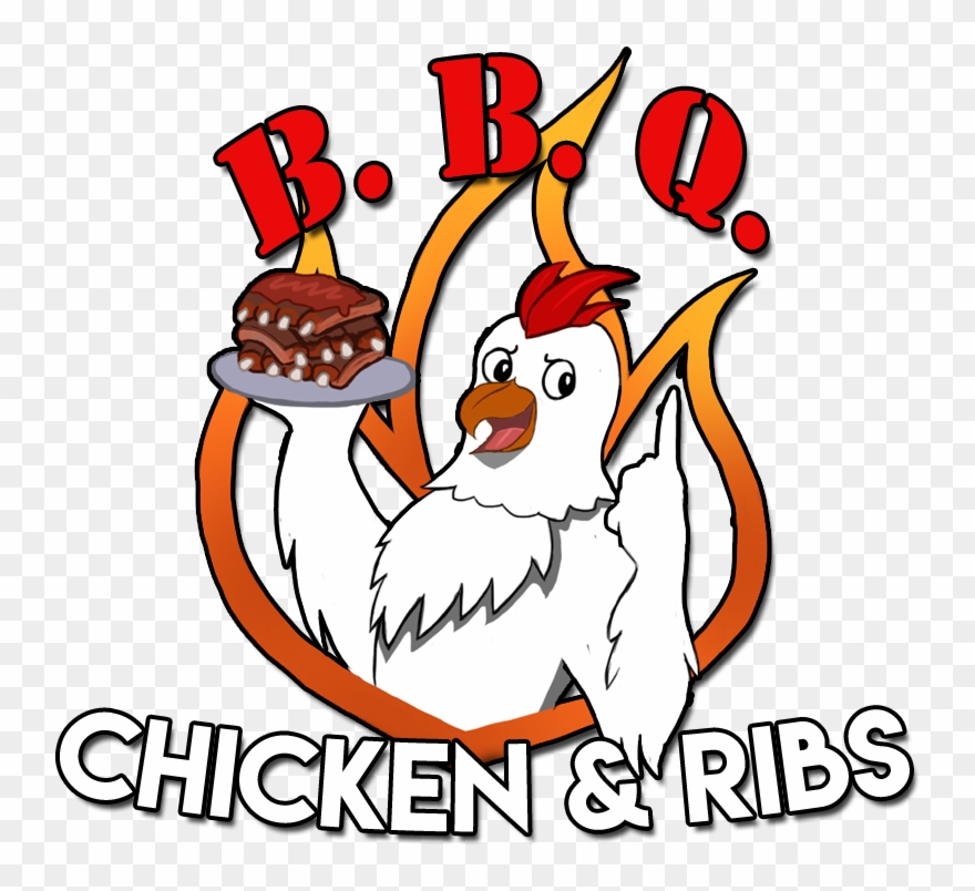 Clipart Download Bbq Ribs Free Download - Clip Art Ribs And Chicken - Png Download