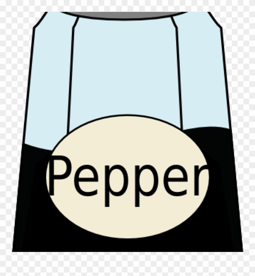 Pepper Clipart Black Pepper Shaker Clipart Free Clipart - Clip Art - Png Download