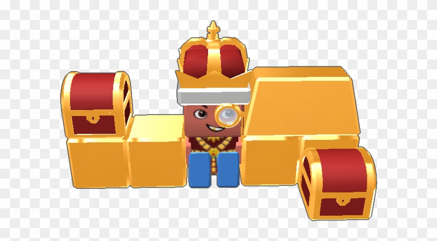 This Model Comes With 4 Gold Blocks 1 Gold Bar 2 Treasure - Illustration Clipart