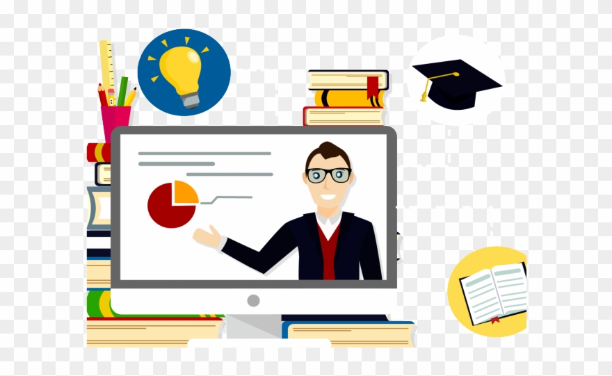 Irish Clipart Ict - Adultos En La Educacion A Distancia - Png Download