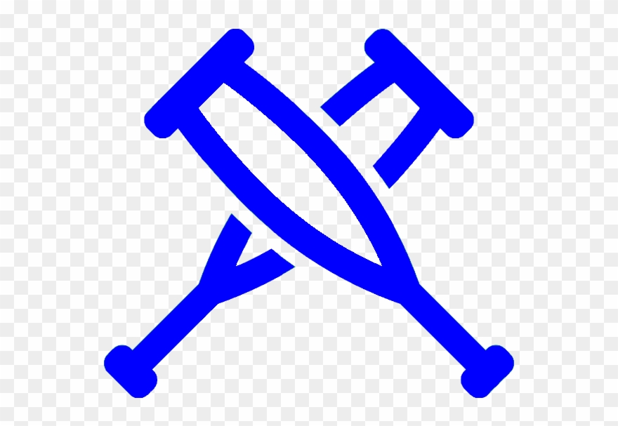 Orthotics And Bracing - Crutch Clipart