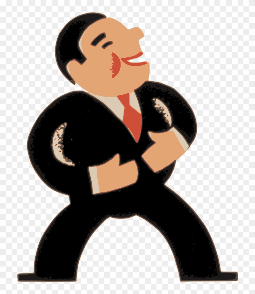 By Vexstrips - Cartoon Wearing Suit Clipart