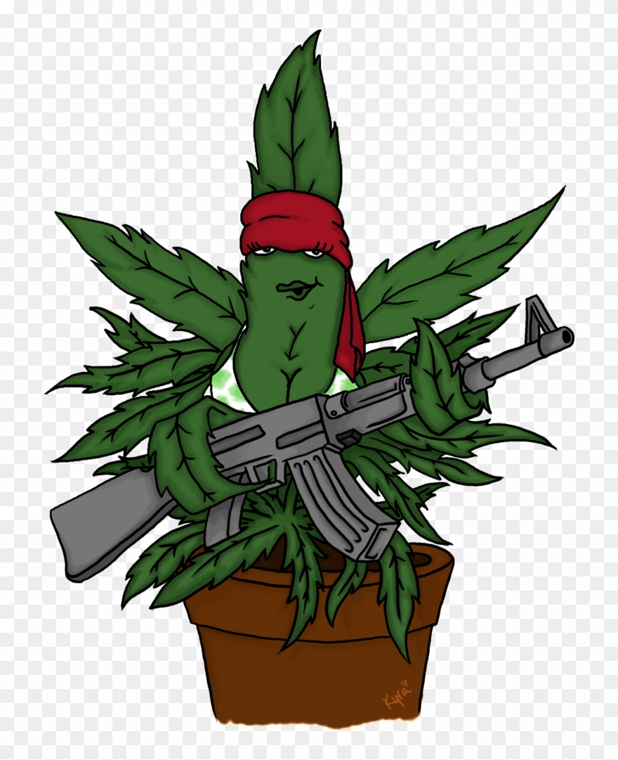 Download Jpg Free Library Clip Art And Free Graphics - Transparent Weed Bud Cartoon - Png Download