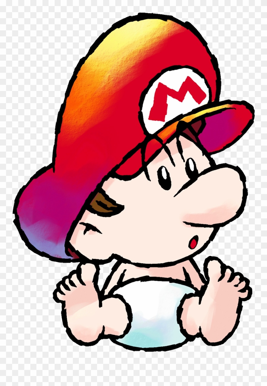 Yoshis Island Mario Clipart