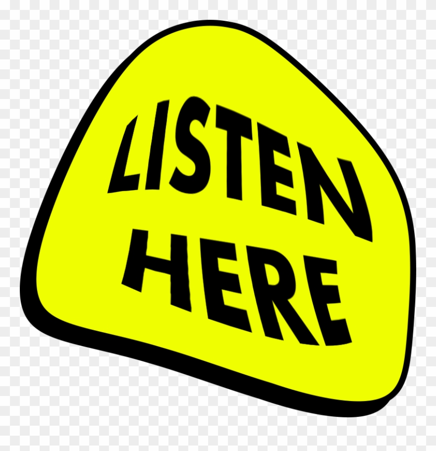 Click To Listen - Music Clipart