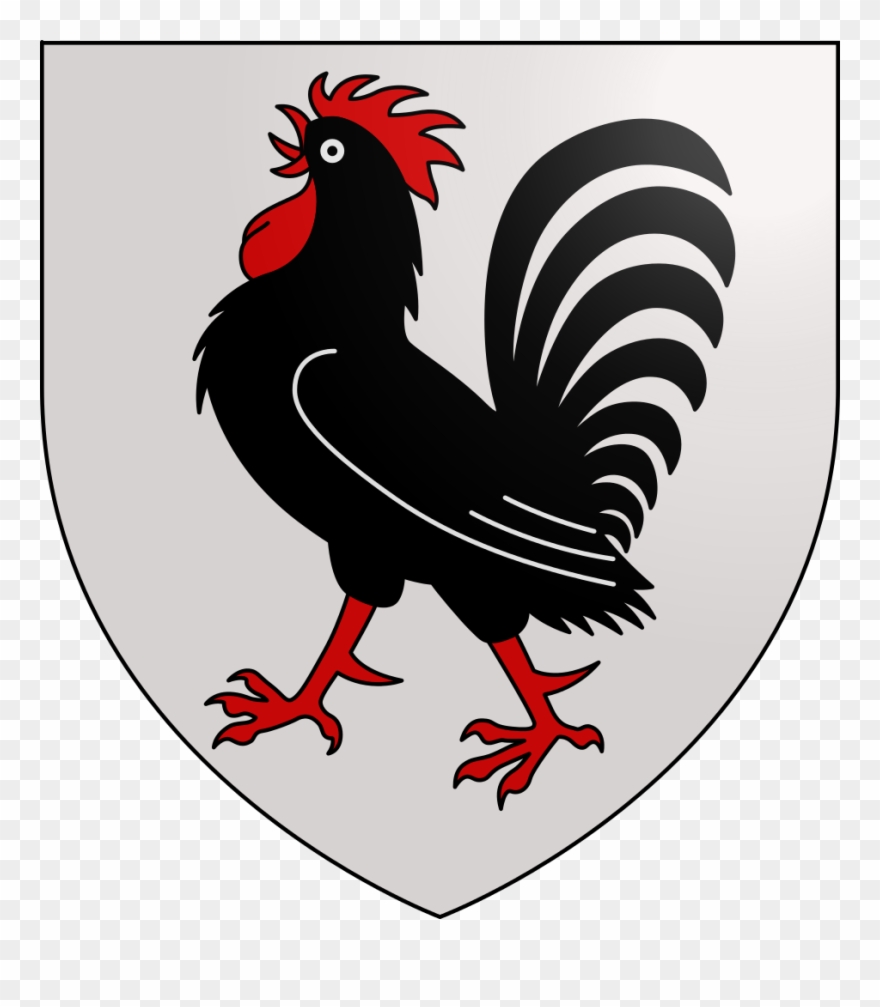 Ayam Jantan Clip Art - Gallo Negro Dibujo - Png Download