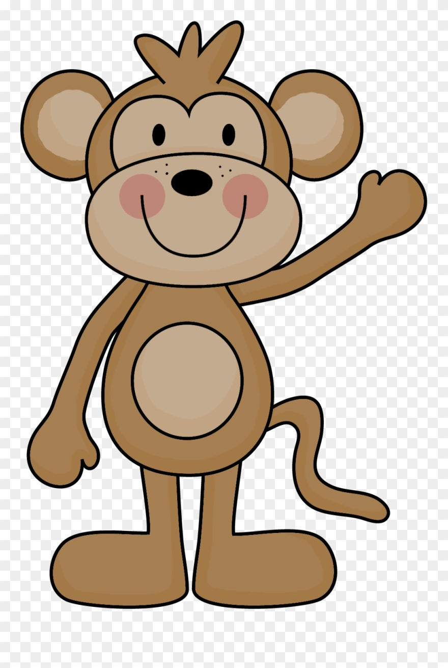 School's Out Auntie's Little Monkey Throw Blanket Clipart (620412